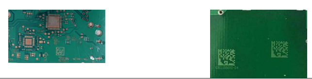 對比度與清晰度不一的二維碼使用合杰工業讀碼器識讀